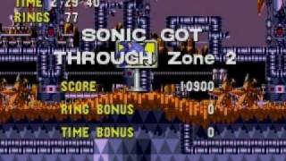 Sonic CD Palmtree Panic Zone act 2 pastpresentgood amp bad future amp act 3 bad future [upl. by Noskcaj]