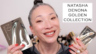 Natasha Denona Golden Collection  DEMO and SWATCHES [upl. by Welcome84]