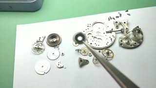 tavannes pocket watch restoration 修表 [upl. by Ammadis369]