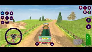 India truck driving simulator 3D Game  Panjabi Game  Gameplay1 [upl. by Guenzi]