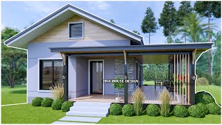 Small House Design  6m x 11m with 3Bedrooms Simple life [upl. by Doykos]