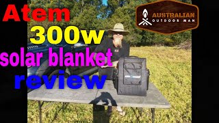 Atem 300w solar blanket review [upl. by Levona]