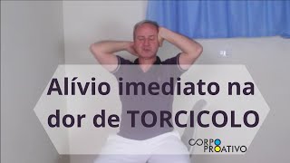 Alívio imediato na dor de TORCICOLO [upl. by Lahtnero145]