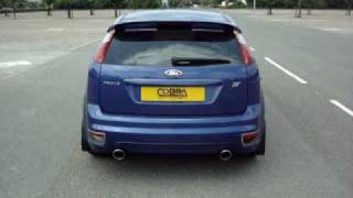 Ford Focus ST225 Performance Exhaust by Cobra Sport Exhausts [upl. by Rosenblast]