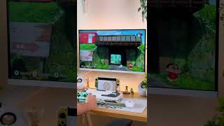 This shin chan game so cozy nintendoswitch cozy games [upl. by Christalle]