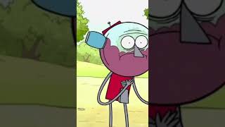 Rigby Throws Trash In Bensons Face 🗑  Regular Show [upl. by Yrod]