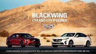 Cadillac VSeries Blackwing Reveal  Replay [upl. by Anaitsirc]