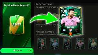 I Opened Every Division Rivals Packs In FC Mobile 24 [upl. by Tempest]