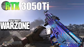 RTX 3050 Ti  Warzone High Settings RTX ON [upl. by Etneciv963]