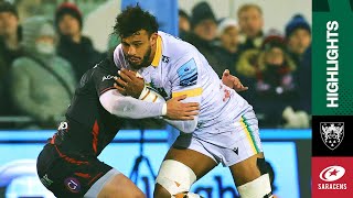 Highlights  Saracens v Northampton Saints [upl. by Adamina]