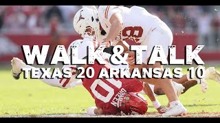 WALK amp TALK Texas 20 Arkansas 10 [upl. by Brockie98]