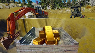 New Gold Mining Claim Is Loaded With Gold  Digging Deep To Find GoldRich Veins  Gold Rush [upl. by Ssur]