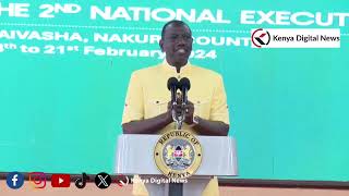 President Rutos powerful speech as he advises his executive members in Naivasha [upl. by Eppie]