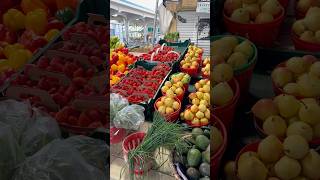 Fresh Produce at Jean Talon Market montreal quebec canada travel shorts [upl. by Haleelahk81]