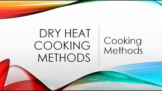 Cooking Methods  Part2  Dry heat cooking methods  NTA UGC NETJRF Home Science  Food Science [upl. by Mindi]