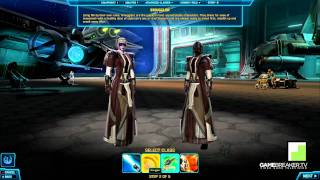 Star Wars The Old Republic  All Republic Classes amp Races [upl. by Dominique]