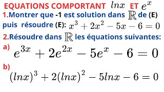 EQUATIONS UTILISANT DES CHANGEMENTS DE VARIABLE [upl. by Raeann]