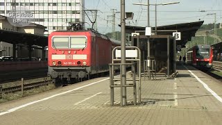 Bahnhöfe in Deutschland Hauptbahnhof Würzburg [upl. by Llehsad]