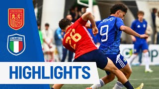 HIGHLIGHTS SPAGNA  ITALIA  Il Derby Europeo delle NAZIONALI CREATORS [upl. by Zebaj]