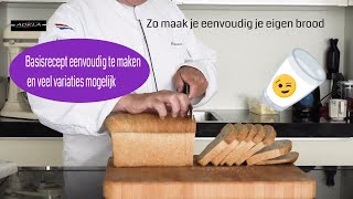 Zo maak je zelf eenvoudig je eigen brood [upl. by Wilhelmine988]