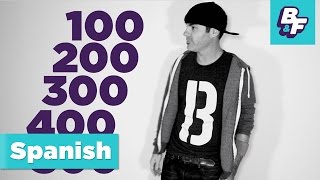 Count to 1000 in Spanish with BASHO amp FRIENDS  Viewers Choice [upl. by Nosraep]