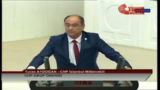 Turan Aydoğan  Meclis Konuşması  23 Temmuz 2018 [upl. by Anerroc]