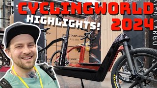 Ladebox MTBDreiräder und CarbonLastenrad Cyclingworld 2024 Highlights Tag 2 [upl. by Rodrique237]