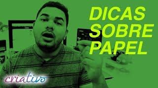 Dicas sobre papel [upl. by Neeven305]