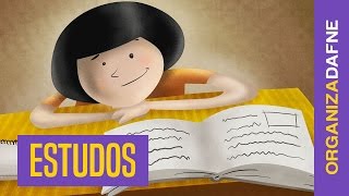 🎓 4 DICAS PARA ORGANIZAR OS ESTUDOS com Julia Jaccoud 🎓  Organiza Dafne [upl. by Yajiv]