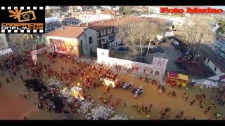 IMMAGINI PAZZESCHE  Battaglia delle Arance Vista dal Drone Carnevale Ivrea [upl. by Gilcrest]