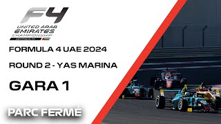 Formula 4 United Arab Emirates 2024  Round 2 Yas Marina  Gara 1 [upl. by Clint469]