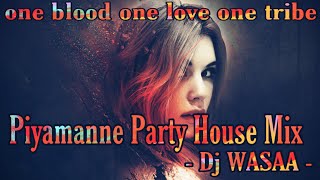 Piyamanne  jay sri  House Mix  Dj WASAA [upl. by Athiste]