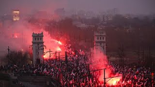 Szacunkowe frekwencje na Marszu Niepodległości 2024  większe zainteresowanie uczestników [upl. by Terchie572]