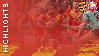 HIGHLIGHTS  Dewsbury Rams 288 Sheffield Eagles [upl. by Old]