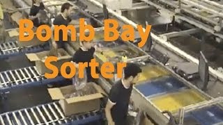 Bomb Bay Sortation Conveyor  Invata Intralogistics [upl. by Enecnarf]