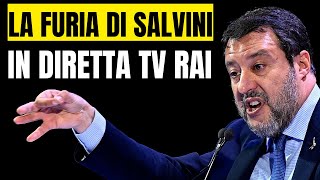 SALVINI AL TG1 POLEMICHE E ACCUSE TRA PD E LEGA [upl. by Rao442]