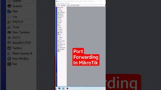 How to Port forwarding in mikrotik mikrotiktutorial [upl. by Mayer]