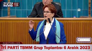 Akşener quotNe zaman ki İYİ Parti iktidara gelir sorunlar çözülürquot meralakşener iyiparti tbmmgrup [upl. by Veradi]