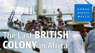 The Last British Colony in Africa  How Chagossians were Forced off Their Homeland [upl. by Murrah805]