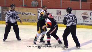 LNAH Chabot vs Losier 20 Février 2016 et air guitar par Joël Thériault [upl. by Nilsoj]