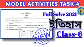 Class6 HistoryইতিহাসModel Activity Task part4NEWFullSolveWBBSE Educational Activities Bengali [upl. by Eelimaj]