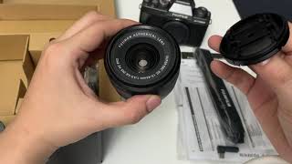 Fujifilm XT200 Unboxing [upl. by Julienne]