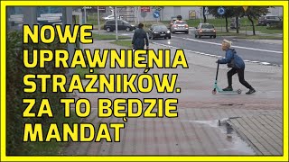 POLKOWICE Nowe uprawnienia strażników Za to będzie mandat [upl. by Uttasta]