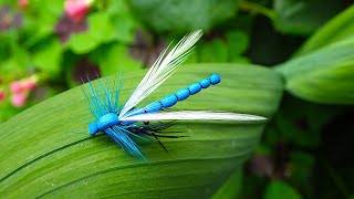 Tying an Adult Damsel Fly by Davie McPhail [upl. by Aerdnak471]