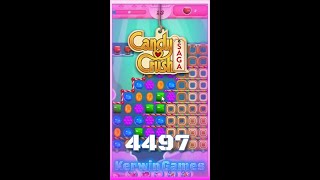 Candy Crush Saga Level 4497  No Boosters [upl. by Ranjiv]