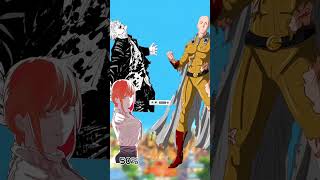 gojo amp makima Vs Saitama foryou anime manga viralshorts [upl. by Eldwun]