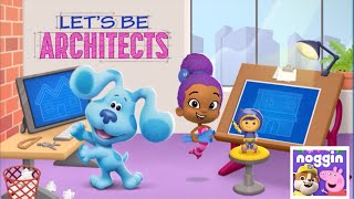 Noggin Kids Game Blues Clues Let’s Be Architects [upl. by Tillion]