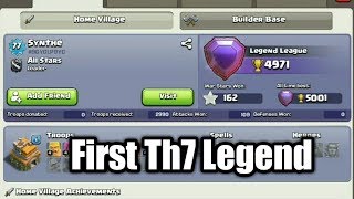 quotSynthequot First Th7 Reached Legend League 🔥❤ [upl. by Blau]