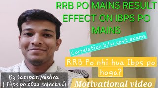 STUDENTS AFTER IBPS RRB PO MAINS RESULT GOT DEPRESSED🥺😢 JUST FOCUS ON IBPS PO MAINS 😊 [upl. by Weigle365]