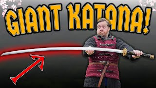 This is a GIANT ANIME KATANA [upl. by Zucker]